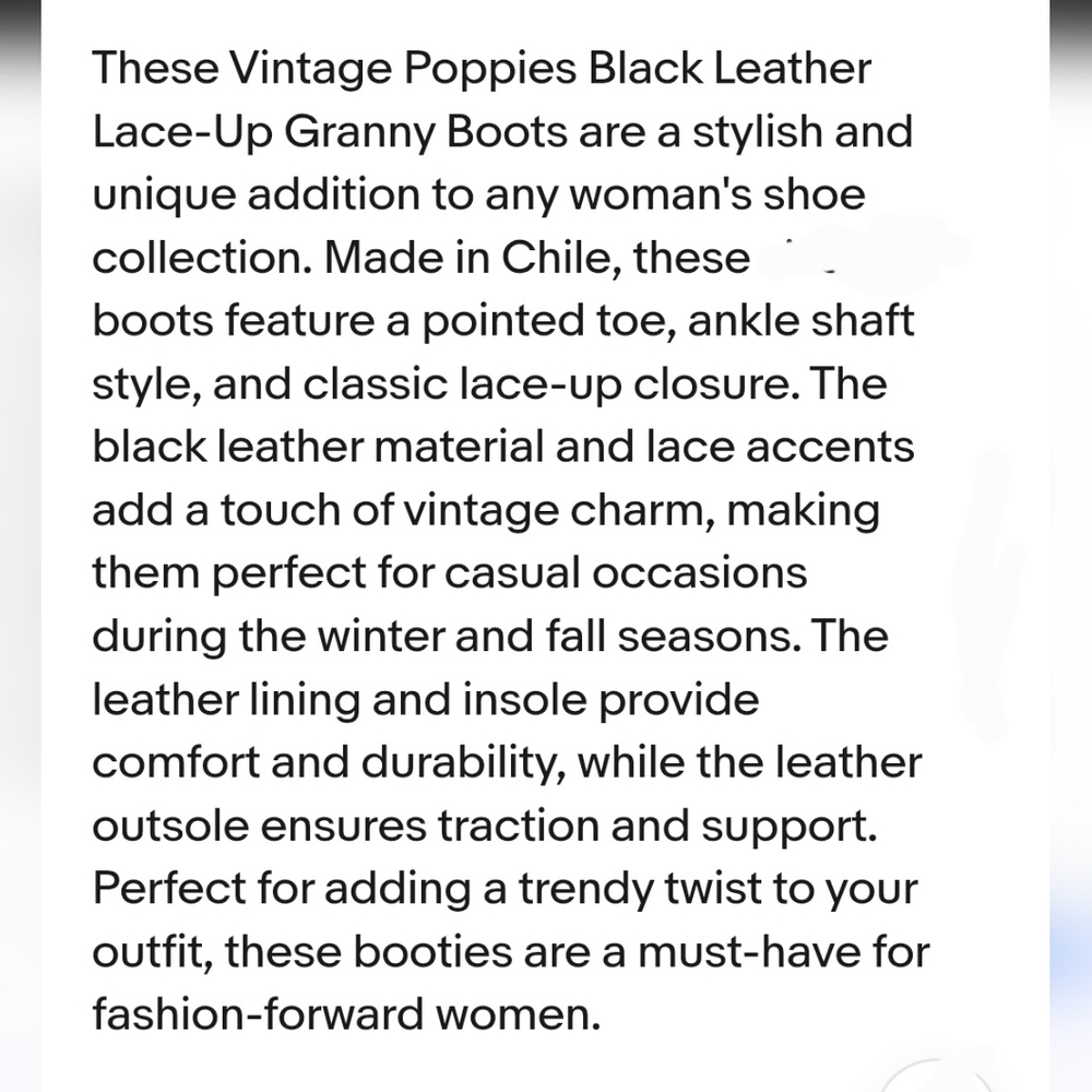 Black Lace-Up Ankle Boots - Picture 11 of 11